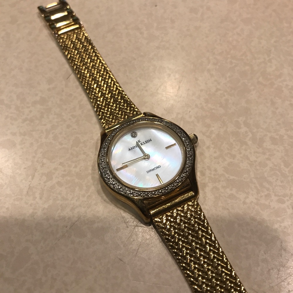 Anne Klein Diamond Watch